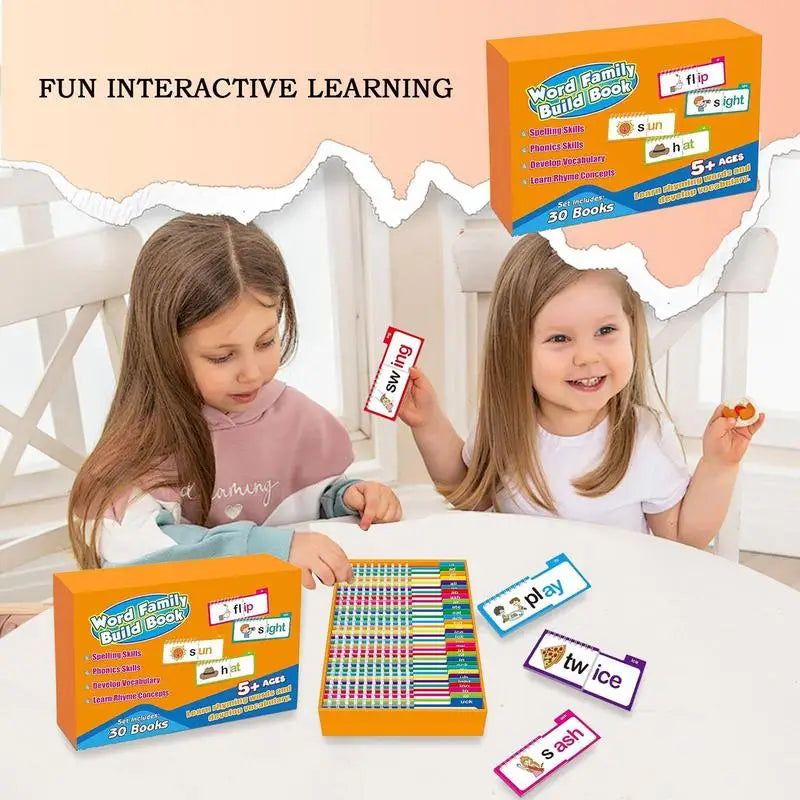 Phonics & Rhyme Flashcard Flip Book
