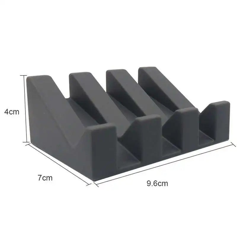 Waterfall Silicone Soap Dish with Self-Draining Design