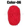 Soft Velvet Chenille Yarn for Knitting and Crochet – 2 Rolls