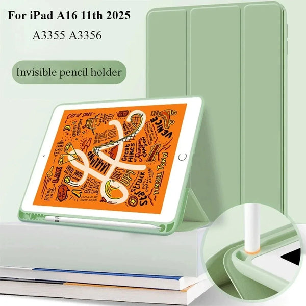 Magnetic Tri-Folding Smart Case for 11-Inch iPad