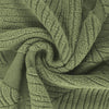 Jacquard Stretch Ottoman Cover with Elastic Edges