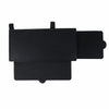 Black retractable car sun visor extender for glare protection