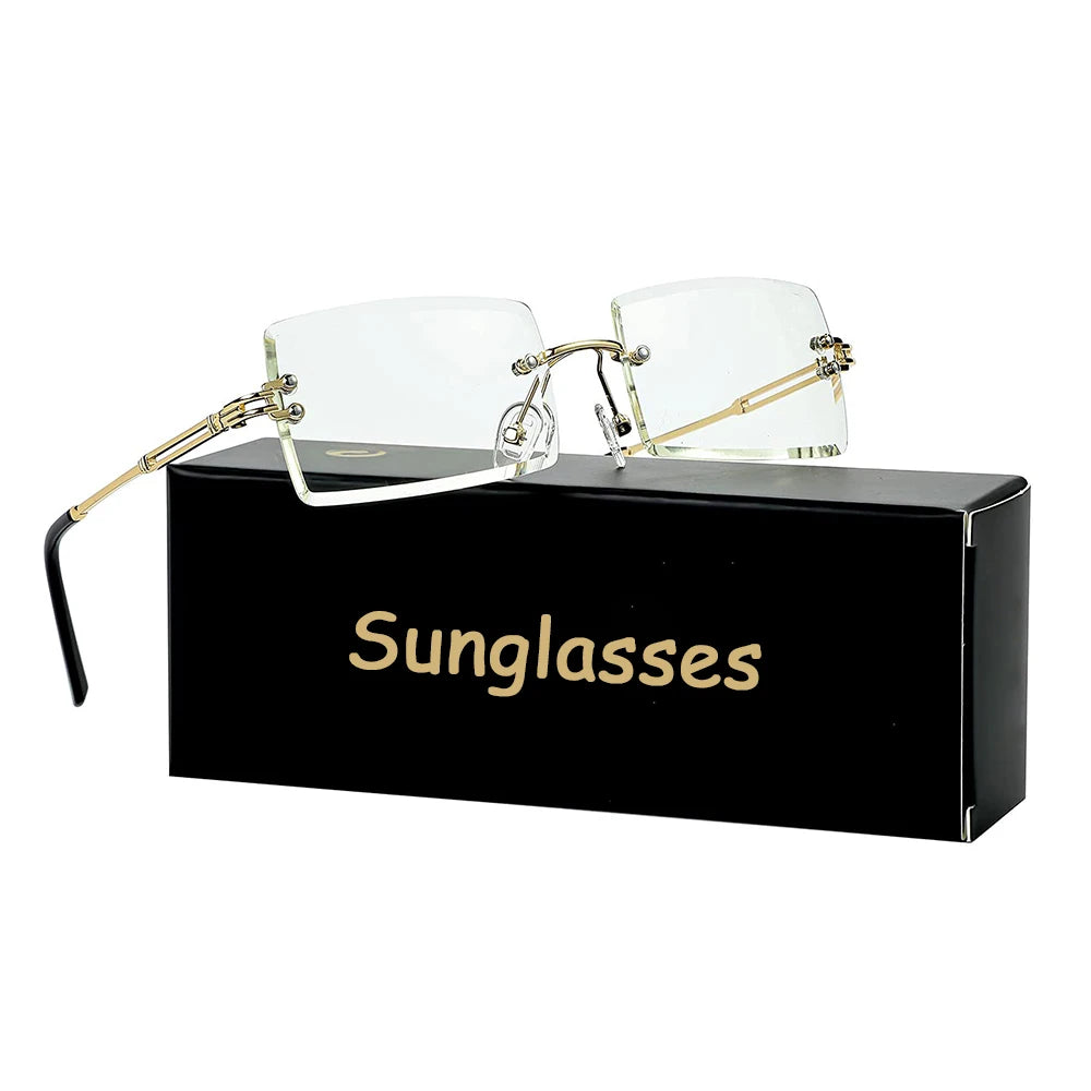 Vintage Metal Frame Sunglasses