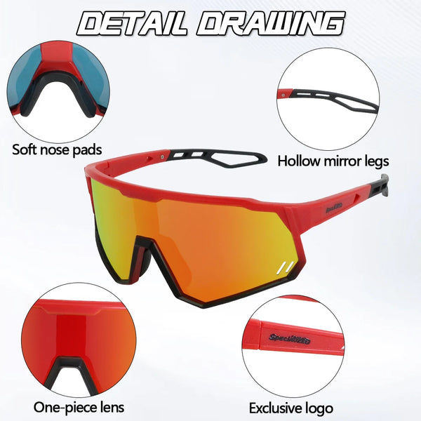 Photochrome Radsonnenbrille