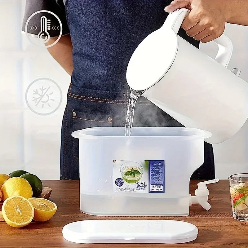 Large Capacity Beverage Dispenser with Pour Spout