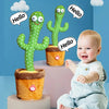 Dancing Cactus Toy with Music and Repeat Talking
