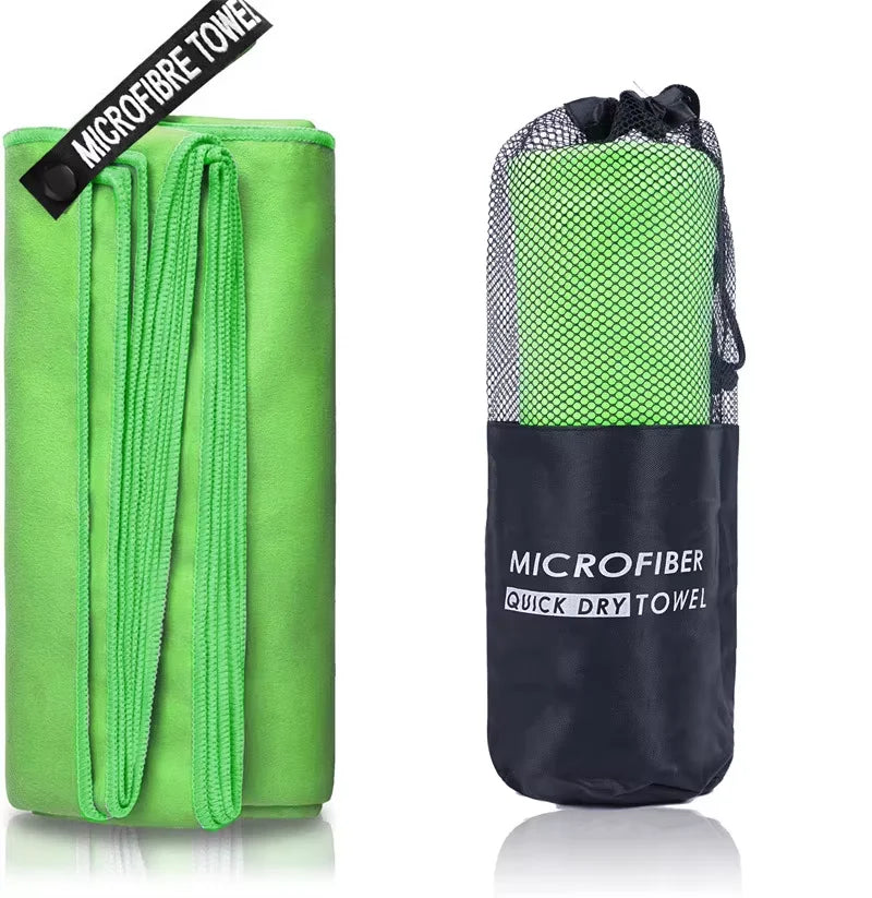 Serviette de voyage en microfibre à séchage rapide