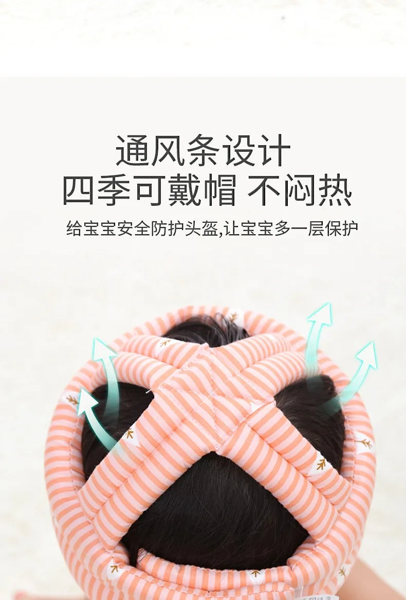 Baby Toddler Safety Helmet with Adjustable Strap