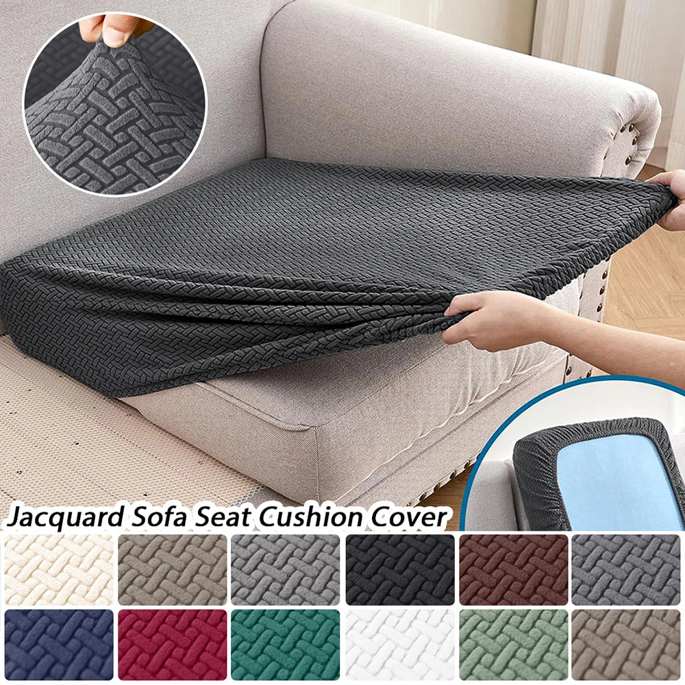 Jacquard Stretch Sofa Cushion Covers