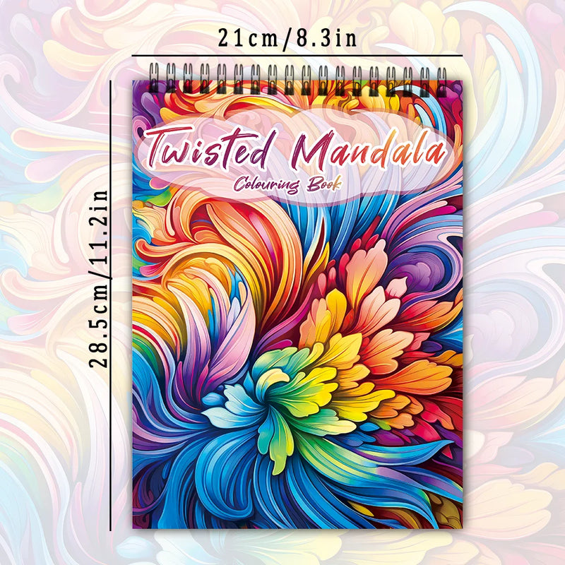 Spiral Adult Coloring Book