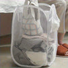 Collapsible Mesh Laundry Basket with Handles