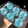Transparent Coconut Mochi Squishy Stress Relief Toy