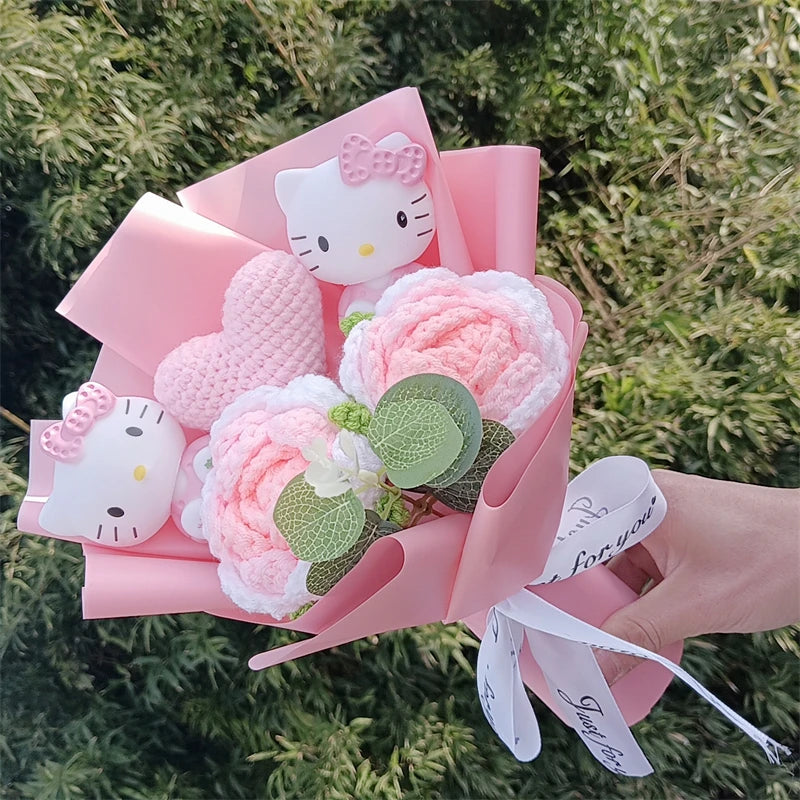 Hello Kitty Plush Rose Bouquet