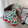 Herz-Jacquard-Decke