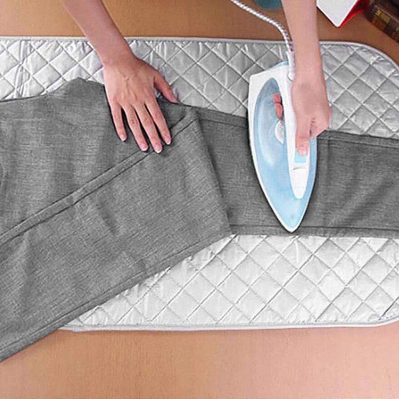 Heat-Resistant Ironing Mat for Laundry Room and Travel