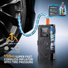 6-in-1 Portable Jump Starter with Air Compressor and LED Light