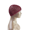 Hand-Crocheted Mesh Hair Net Cap for Women