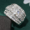 Elegant Women's Eternal Ring with Sparkling Cubic Zirconia