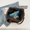 Multi-Pocket Corduroy Tote Bag – Large Capacity Casual Satchel for Travel, Work & Commute