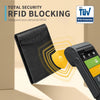Slim Carbon Fiber Trifold Wallet with RFID Protection