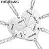 Personalized Stainless Steel Heart Name Necklace
