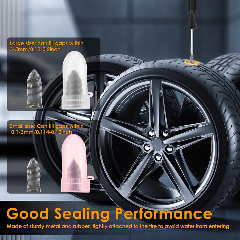Tire Repair Plug Kit with Tools