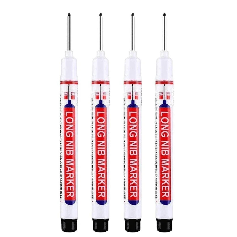 20mm Deep Hole Long Nib Markers - 4 Pack