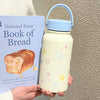 900ml Stainless Steel Insulated Travel Tumbler with Leak-Proof Lid and Straw