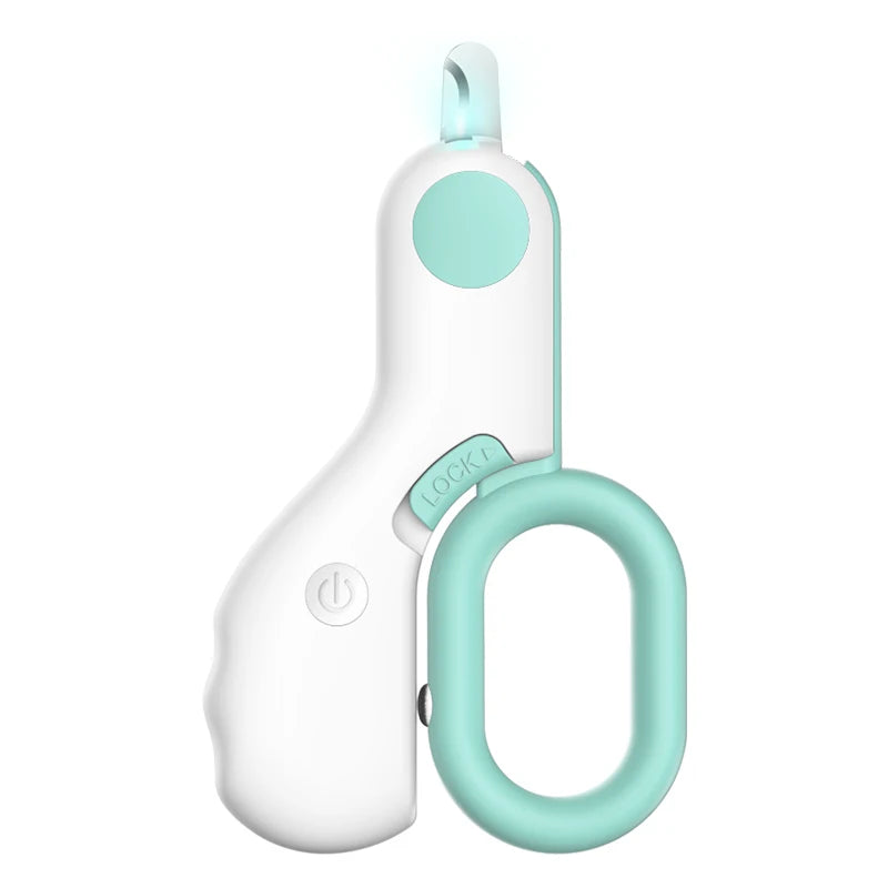 LED Pet Nail Trimmer with Safety Lock