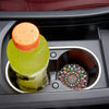 Vintage Mandala Silicone Cup Holder Coasters (Set of 2)