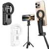 4-in-1 Magnetic Selfie Stick with Bluetooth Remote and Mini Tripod