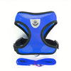 Escape-Proof Mesh Cat Harness with Reflective Vest