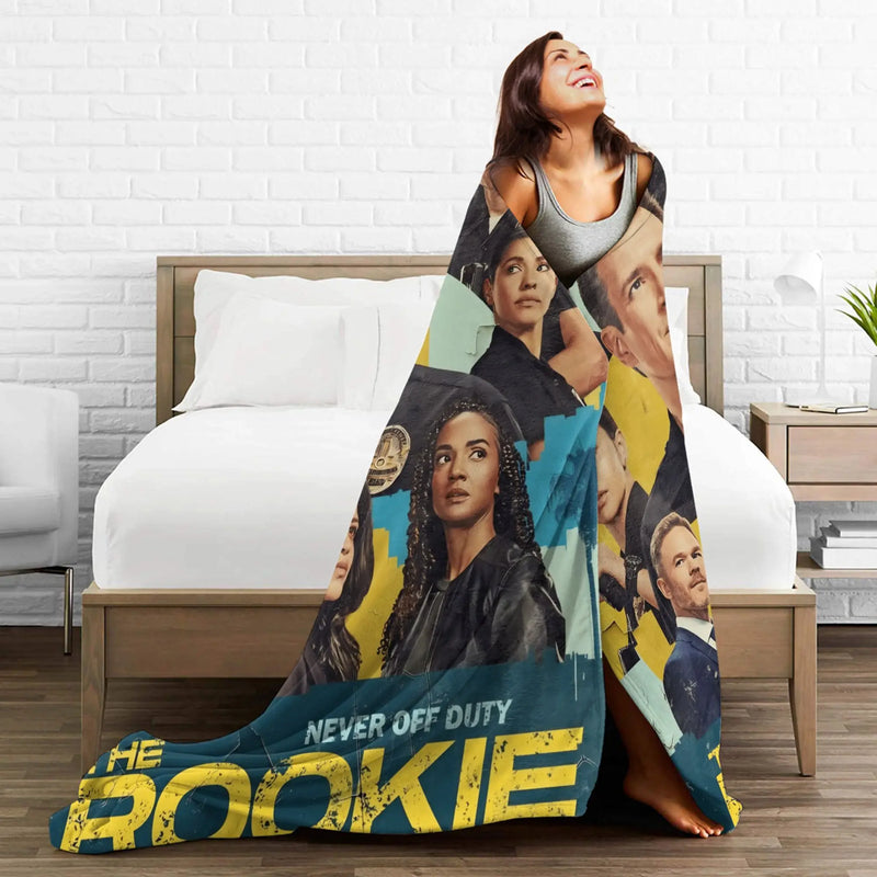 Manta de Felpa Coral de la Serie The Rookie