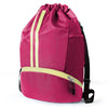Waterproof Drawstring Gym Bag with Shoe Compartment