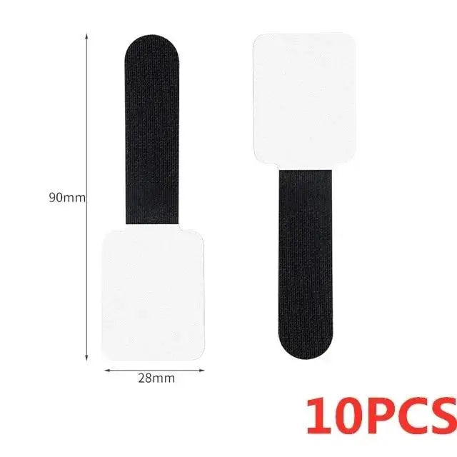 Reusable Self-Adhesive Cable Ties for Desk and Home Organization