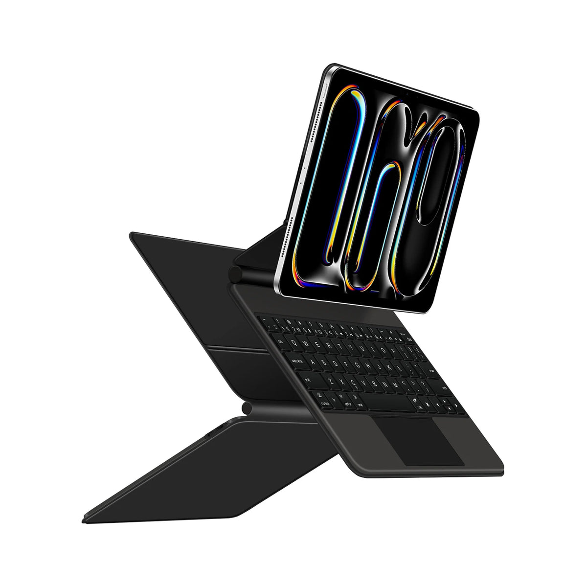 iPad Magic Keyboard Case with Backlit Keys and Touchpad