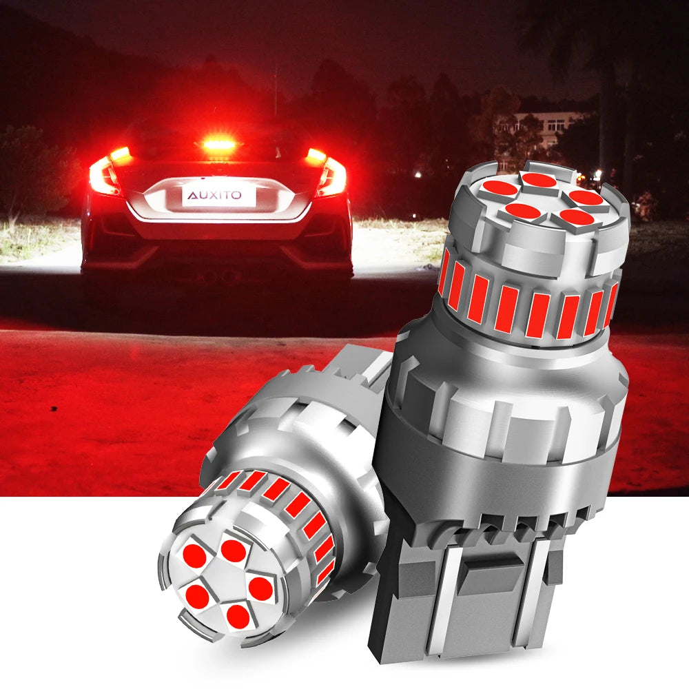 T20 7443 LED Brake Light Bulbs with Canbus Compatibility
