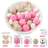 Cartoon Animal Silicone Focal Beads for Jewelry Making