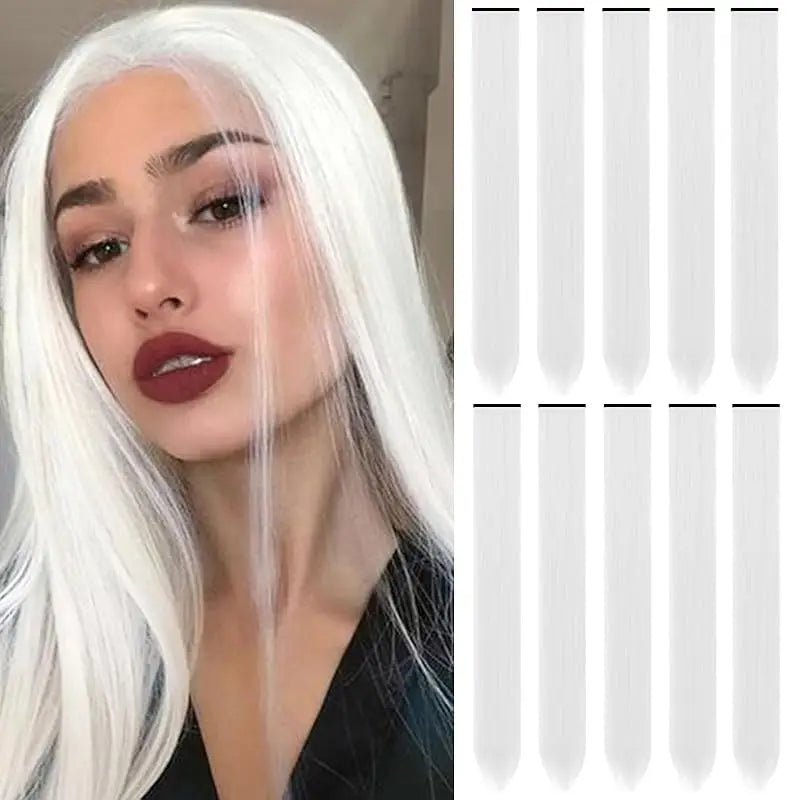 Extensiones de Cabello con Clips Arcoíris