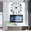 Modular 3D Number Wall Clock with Silent Movement