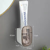 Wandhalter für Zahnbürsten mit automatischer Paste-Dispenser