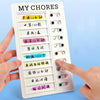 Reusable Kids Chore Chart with Daily Task Checklist