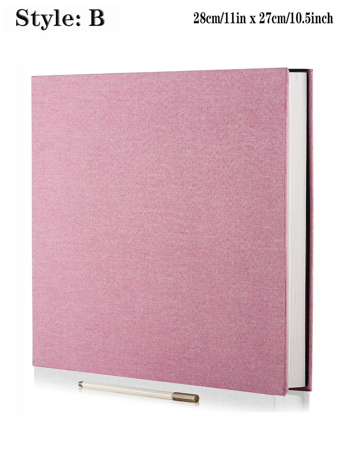 Linen Self-Adhesive Photo Album for Scrapbooking and DIY