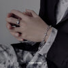 Pulsera de Doble Capa con Estrella y Cruz