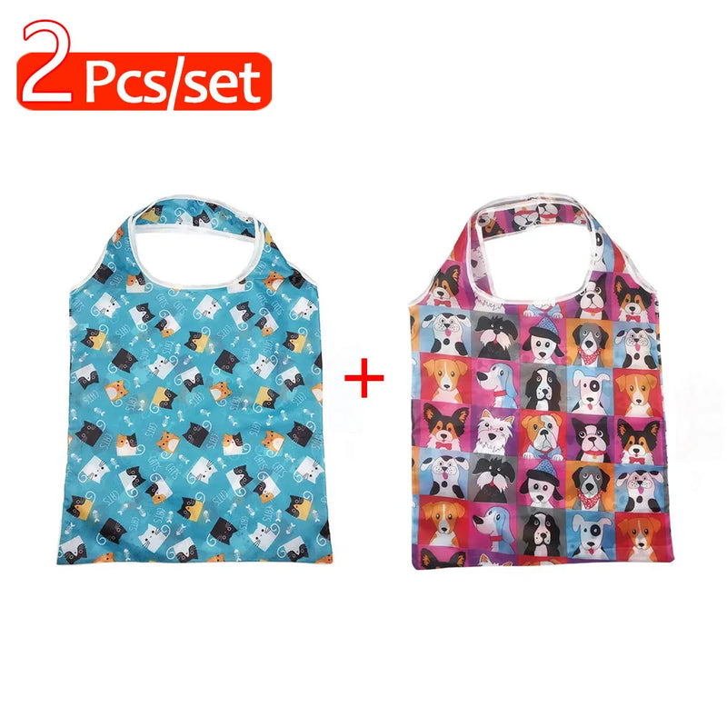 Foldable Nylon Shopping Tote