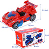 2-in-1 Transforming Dinosaur Car Toy with Lights and Sounds