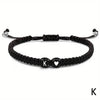 Personalized Alphabet Heart Bracelet
