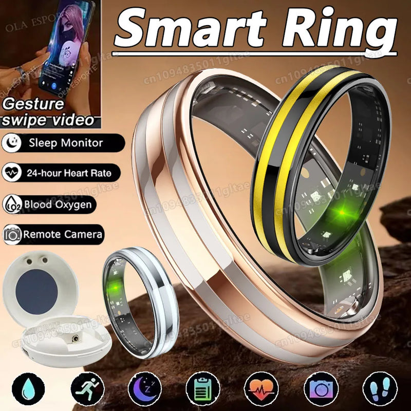 Smart Health Ring mit Gestensteuerung