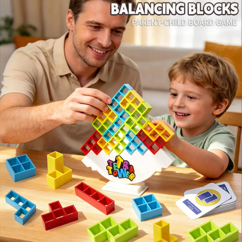 Dinosaur Stacking Blocks Balance Game