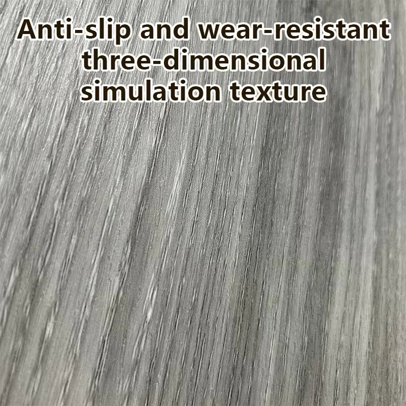 Self-Adhesive Wood Grain Floor Sticker - 40x15cm (10 Pack)